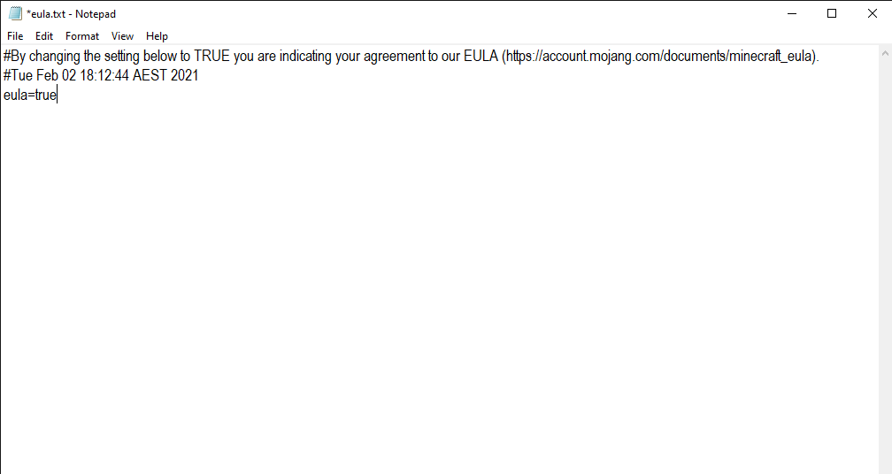 EULA file